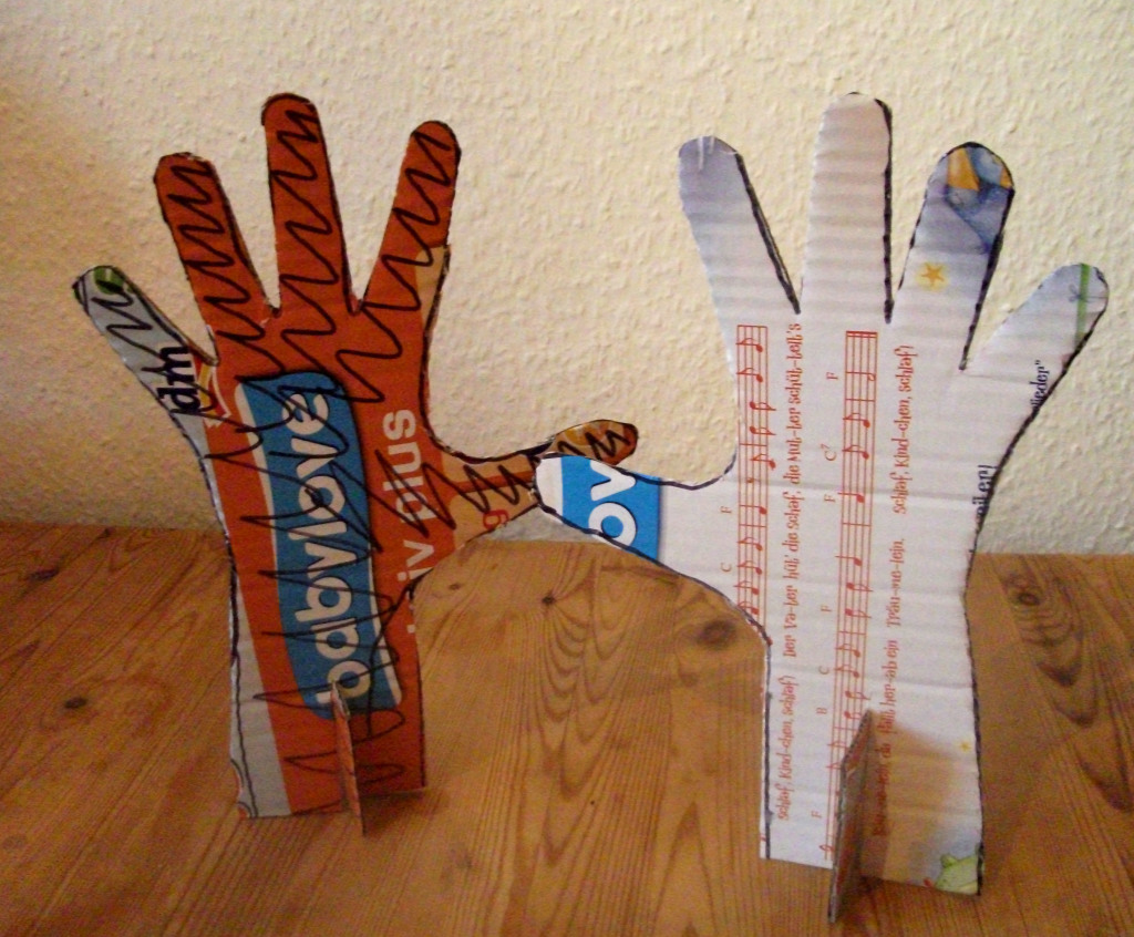DIY finger puppet storage an upcycled cardboard tutorial
