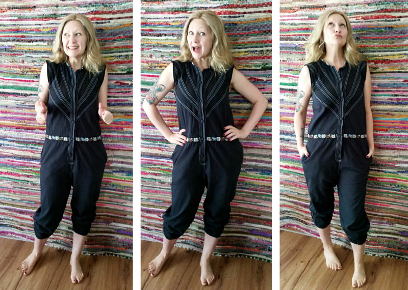 Refashioned Jumpsuit after