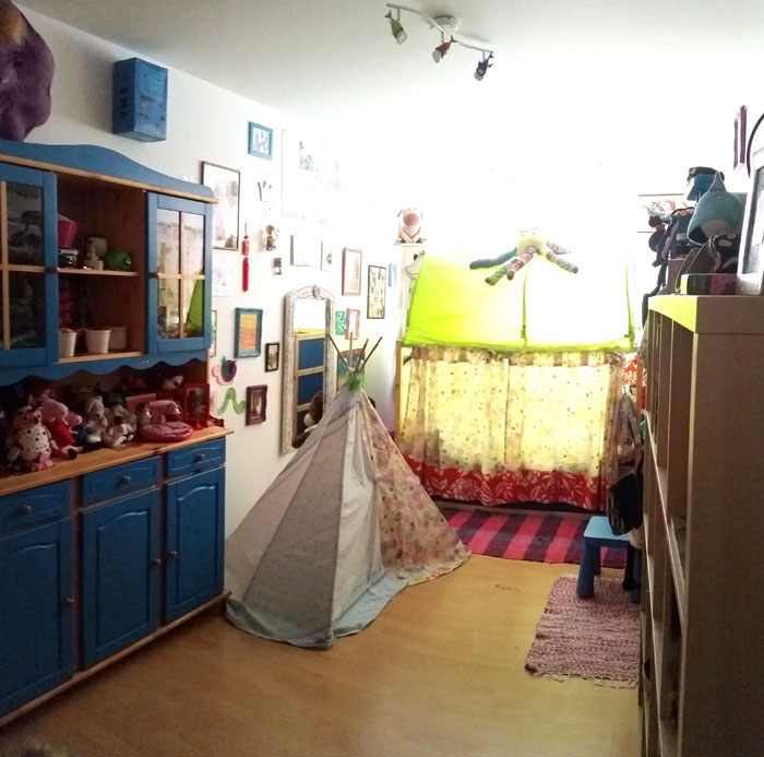 Thrifty Upcycled Kids Room