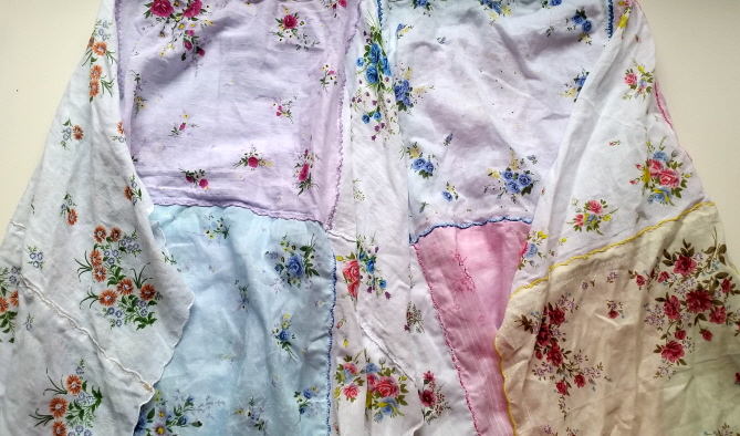 upcycled handkerchief skirt or dress tutorial
