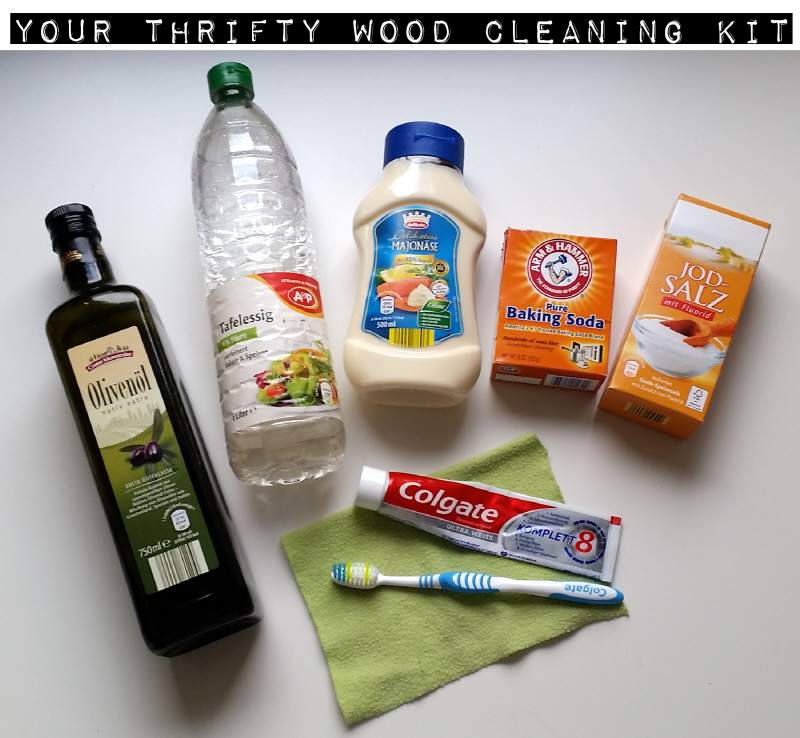 The Thrifty Wood Cleaning Kit