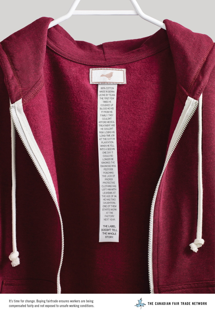 If Unethical Clothing Tags Were Honest