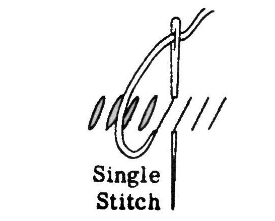 single stitch embroidery