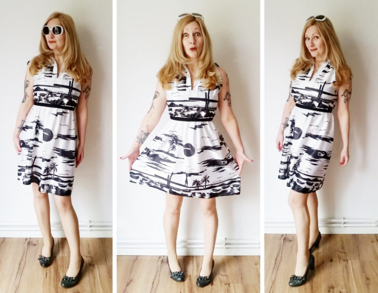 How to shorten a dress from the waist by CoaR