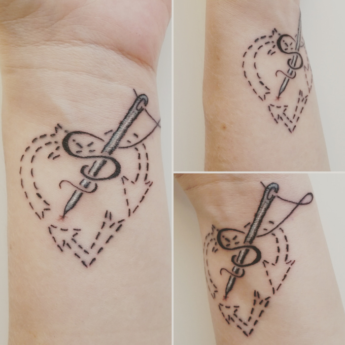 The steps behind my latest refashionista tattoo