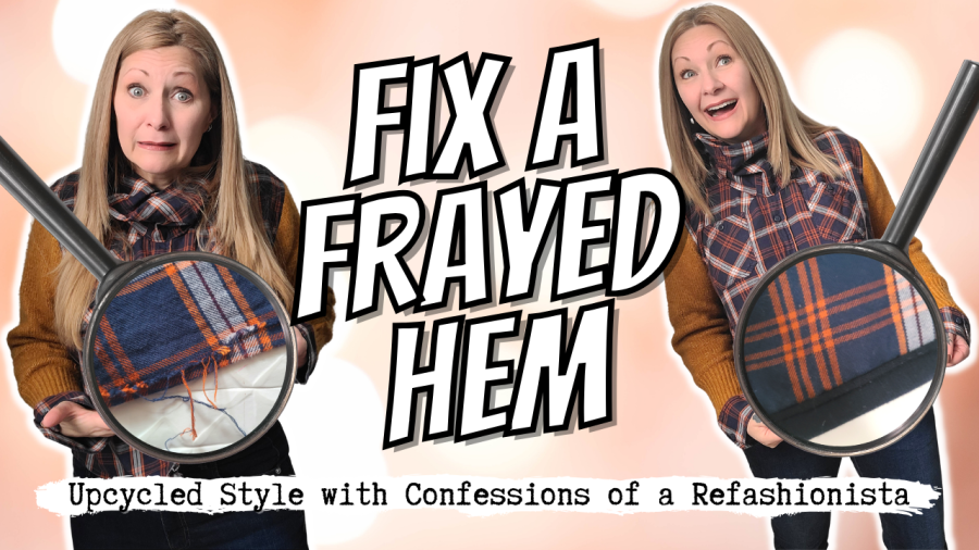 How to Fix Frayed Sweatshirt Strings FAST! 