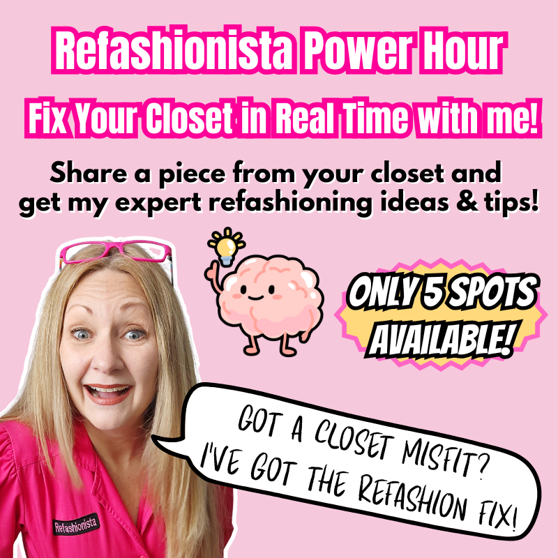 Refashionista Closet Fixes